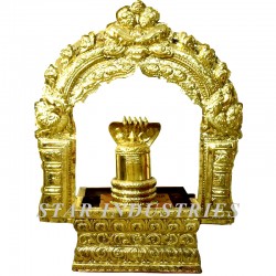 Brass Thiruvachi, Nagabaranam & Beedam